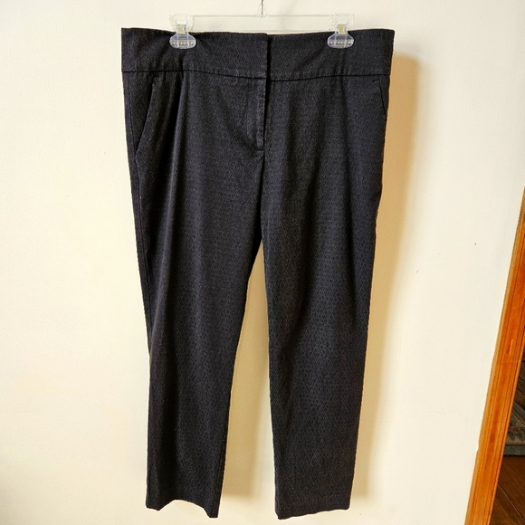 Diamond Pattern Textured Pants - Picture 1 of 6